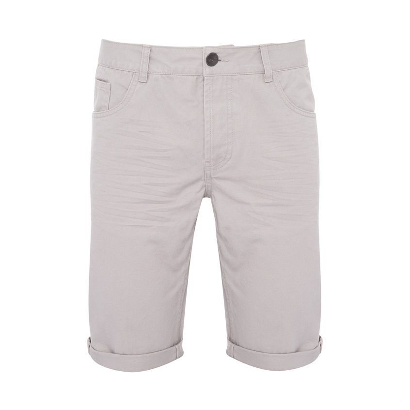 pantalon corto gris primark